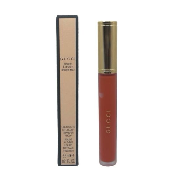 Gucci Transfer-Proof Matte Liquid Lipstick - 0.21 fl oz - 311 Lizzie Tiger - Picture 2 of 5